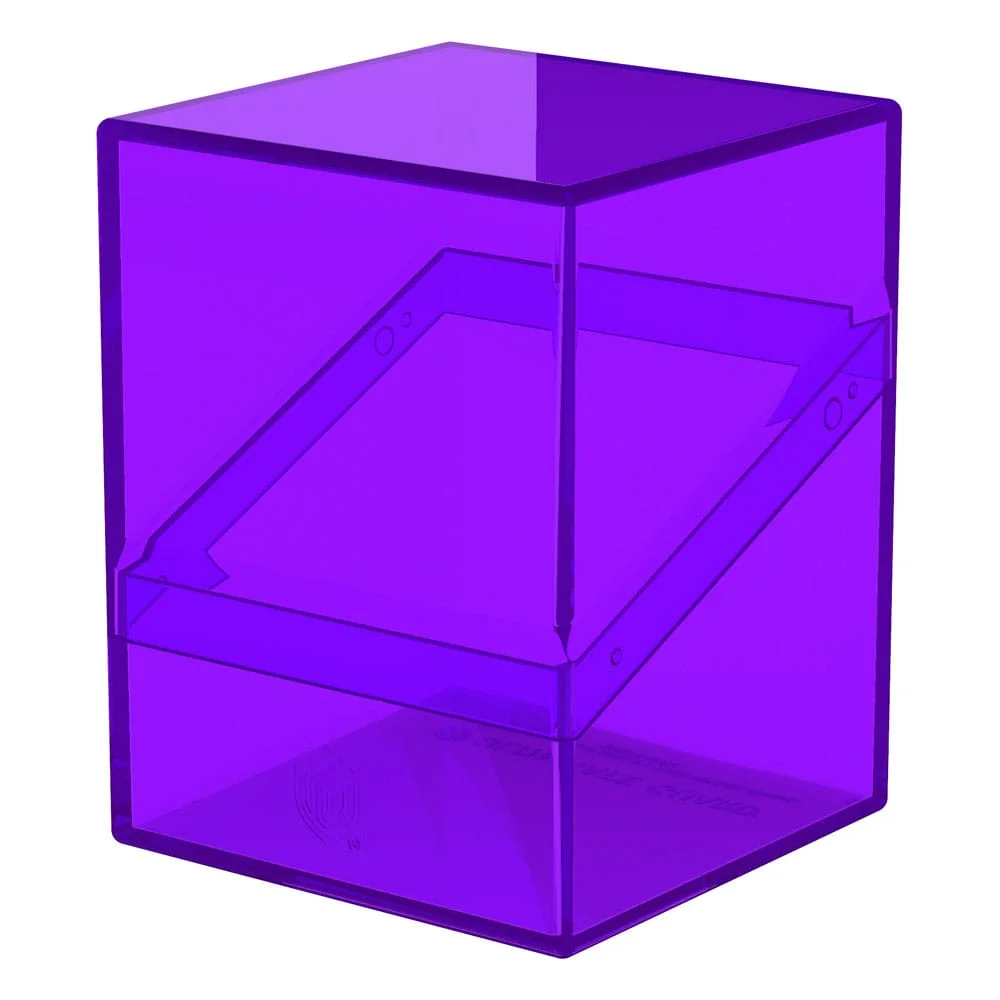 Ultimate Guard Boulder 100+ Clear (76 x 75 x 98.5 mm) - Amethyst